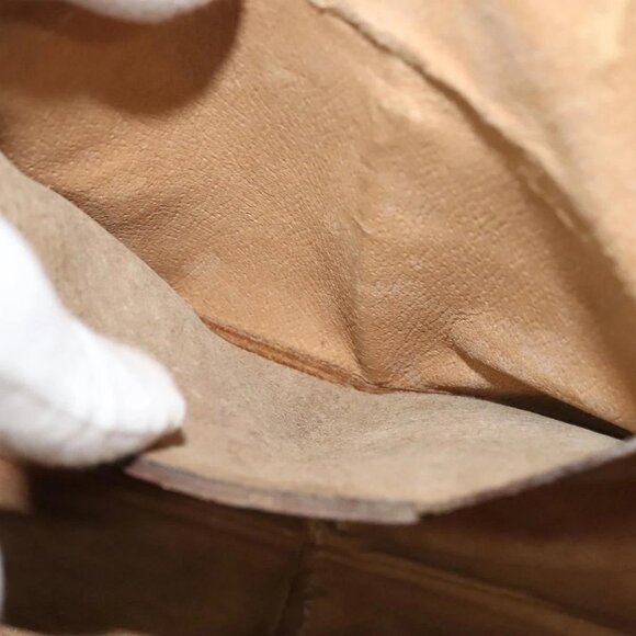 GUCCI GG Supreme Web Sherry Line Bag PVC Beige Gold 904 02 047 Auth ep9738 - Picture 12 of 16